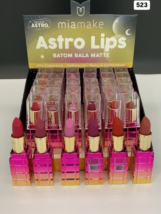 Batom bala matte Astro lips